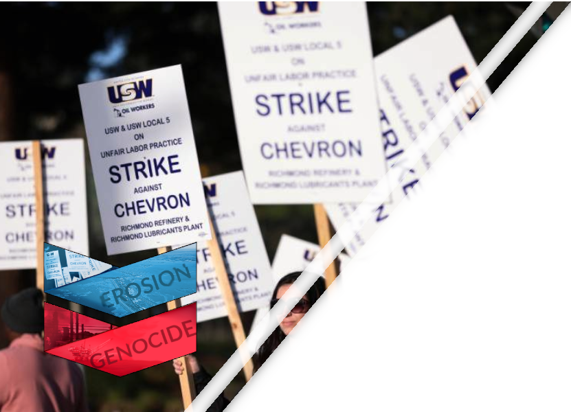 Workers' rights violations brought to you by Chevron